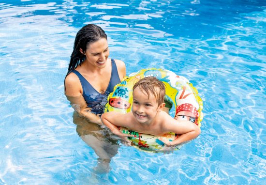 Круг для плавания ø61 см прозрачный