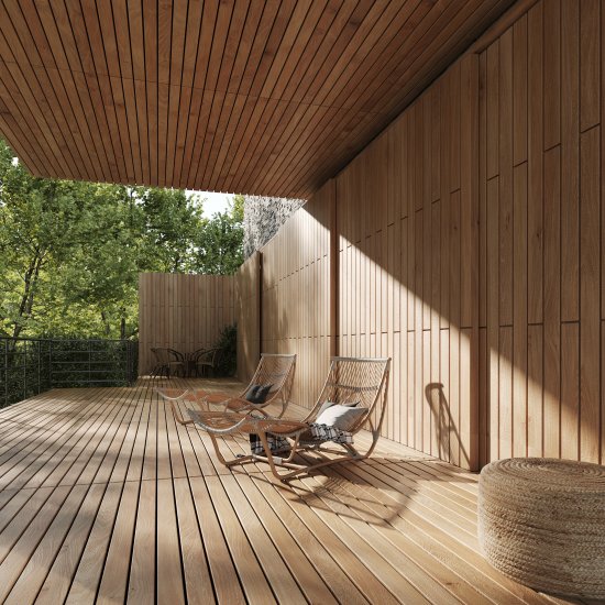 Планкен 20x96x3000 мм хвоя Оптима прямой с фаской угла