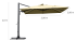 Зонт с боковой опорой Naterial Sombra 298x298 h260 см квадрат бежевый