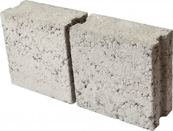 Блок керамзитобетонный полнотелый Стандарт Керамзит Рязань 390x90x188 мм
