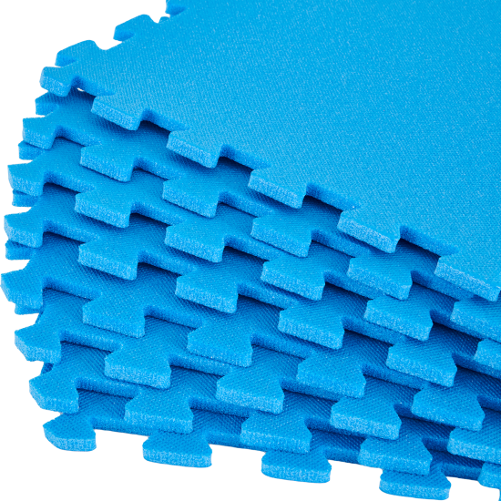 Подложка для бассейна ø56 см полиэтилен синий