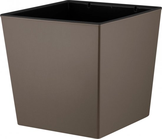 Горшок цветочный Ingreen Cube 18.4x17.7x17.7 см v4.2 л пластик французский платан