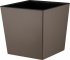 Горшок цветочный Ingreen Cube 18.4x17.7x17.7 см v4.2 л пластик французский платан