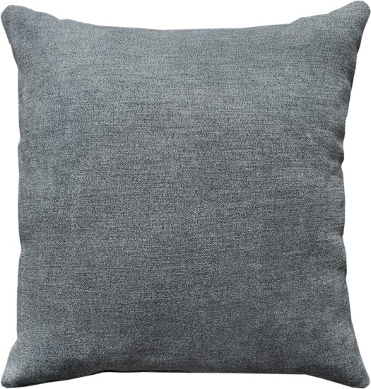 Подушка Engera 40x40 см цвет серо-синий