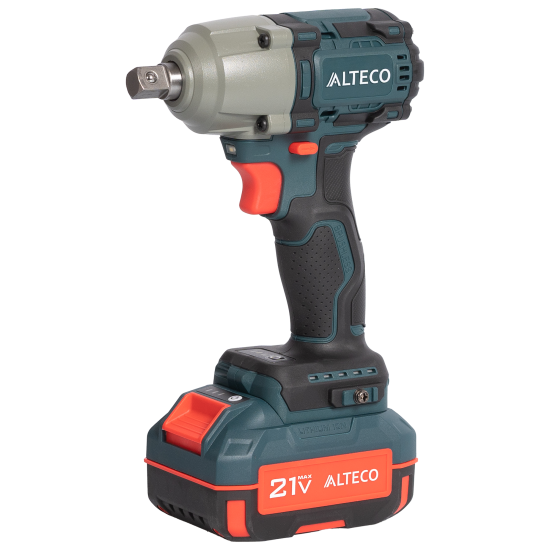 Гайковерт аккумуляторный ударный бесщеточный Alteco CIW 21-500 BL, 21 В Li-ion 1x4 Ач