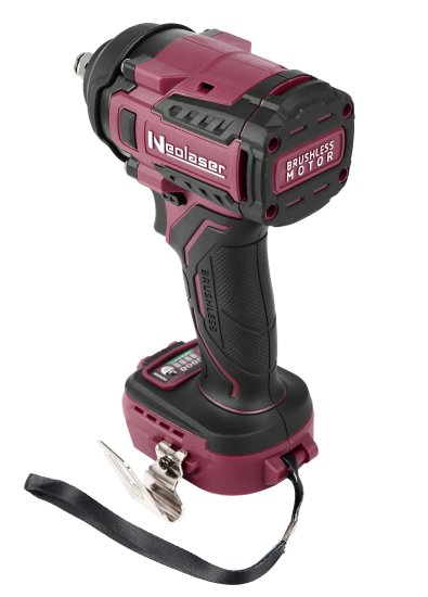 Гайковерт аккумуляторный ударный бесщеточный Neolaser NIW20ACCUM, 20 В Li-Ion без Акб и Зу, 600 Нм