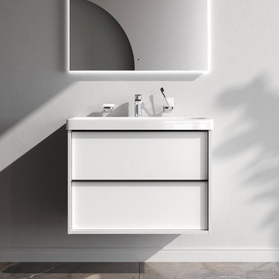 Тумба под раковину AM.PM Stern M7LFHX0752WM подвесная 74.6 см 2 ящика цвет белый