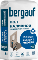 Наливной пол Bergauf Boden Zement Medium 20 кг