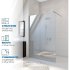 Душевая перегородка GuteWetter gwmpwa6stb 65x193 см, профиль хром матовый, стекло бесцветное закаленное 6 мм 4698031992775