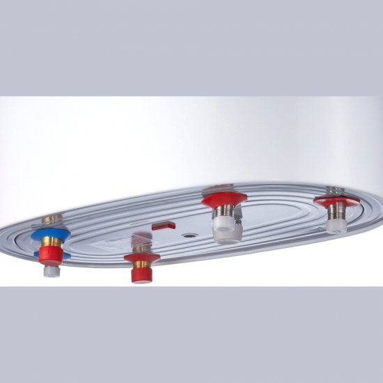 Бойлер косвенного нагрева 80 л Ballu Aquastar INOX ASWX-F 80 20 кВт ТЭН 2 кВт вертикальный настенный нержавеющая сталь