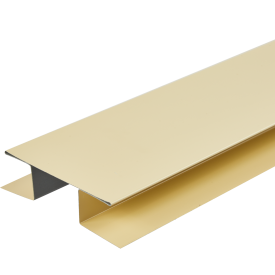 Планка H-образная RAL 1014 цвет слоновая кость 2 м