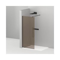 Душевая перегородка Cezares LIBERTA-L-1-120-BR-NERO