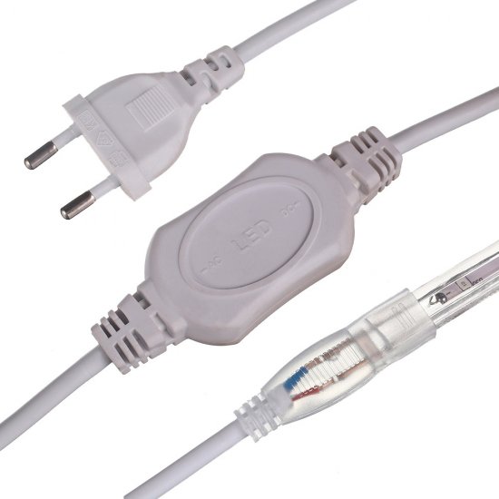 Лента светодиодная SMD 3528 6000К 220 В 4,8 Вт/м 20 м IP67 Navigator (14511)