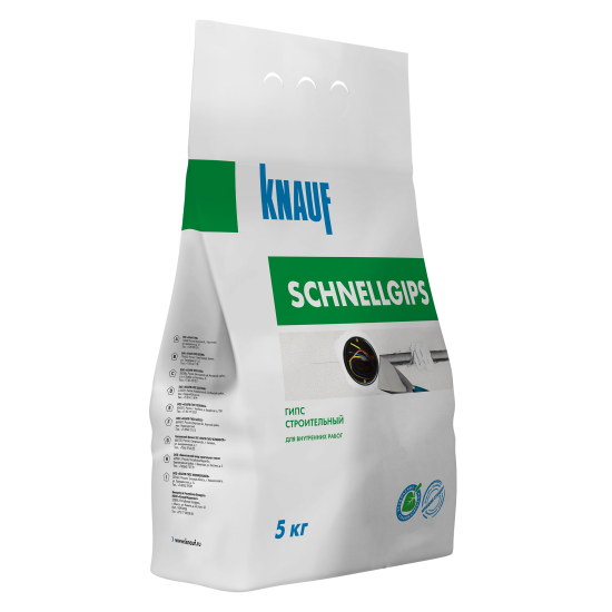 Алебастр Knauf Шнельгипс 5 кг