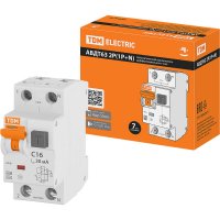 Дифавтомат TDM ELECTRIC АВДТ 63 C50, 100 мА