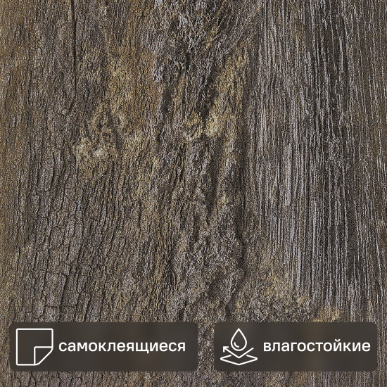 Комплект панелей ПВХ Lako Decor LKD-6046-1 состаренное дерево 914.4x152.4x2 мм 2.508 м² 18 шт.