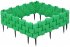 Ограждение Плетенка 240x19.5 см цвет зеленый