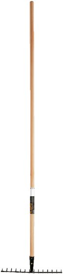 Грабли универсальные Fiskars Pro 14 зубьев 155 см сталь с черенком