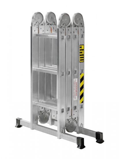 Лестница трансформер 4-секционная Наш до 3.52 м 12 ступеней