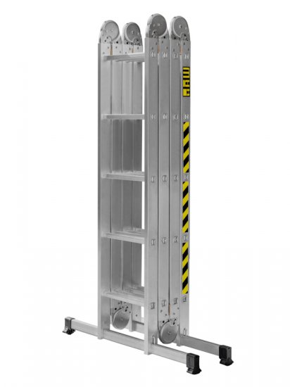 Лестница трансформер 4-секционная Наш до 5.75 м 20 ступеней