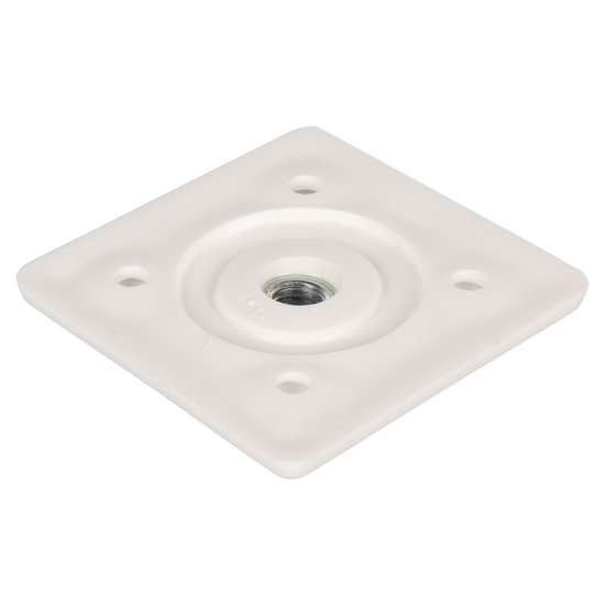 Держатель ножки квадратный Jet FKS004 72x180x720 мм пластик цвет белый