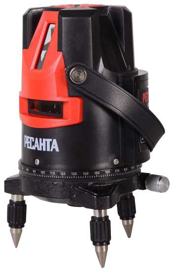 Уровень лазерный ротационный Ресанта ПЛ-635ЛМ штатив в комплекте 30 м