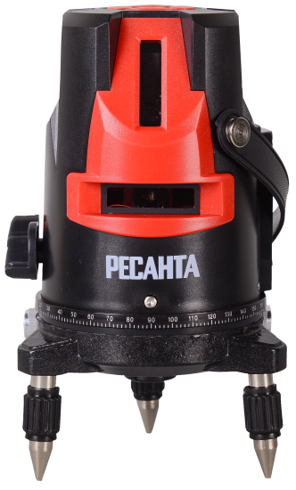 Уровень лазерный ротационный Ресанта ПЛ-635ЛМ штатив в комплекте 30 м