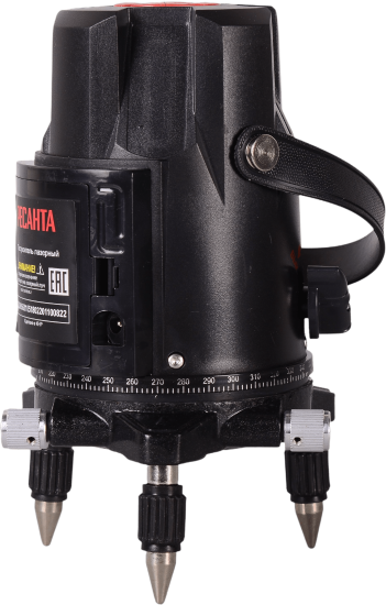 Уровень лазерный ротационный Ресанта ПЛ-635ЛМ штатив в комплекте 30 м