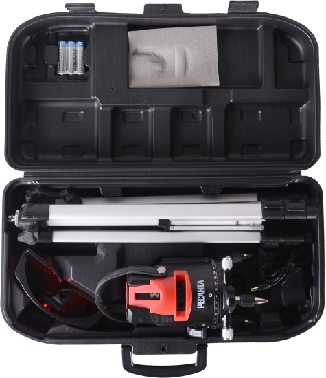 Уровень лазерный ротационный Ресанта ПЛ-635ЛМ штатив в комплекте 30 м