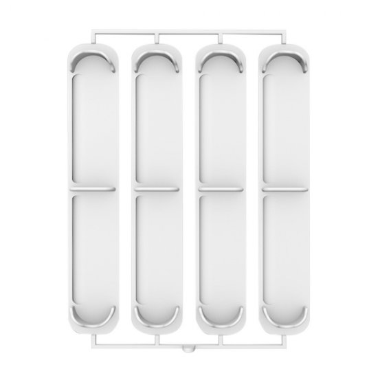 Набор комплектующих для наличника Деконика 70 мм белый