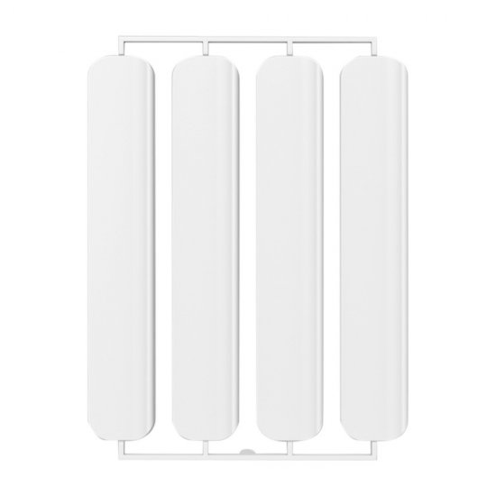 Набор комплектующих для наличника Деконика 70 мм белый