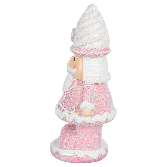 Декоративная фигура Щелкунчик 29.8x13.8 см розовый