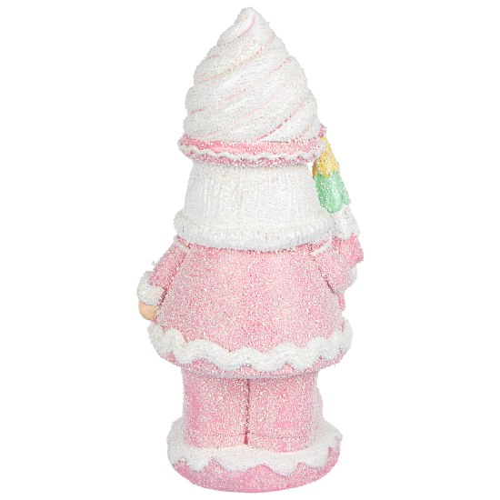 Декоративная фигура Щелкунчик 29.8x13.8 см розовый