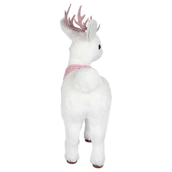 Декоративная фигура Олень 11x21 см красный