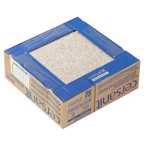 Керамогранит ступень Mito Milton светло-бежевый 298х298х8 мм (13 шт.=1,154 кв.м)