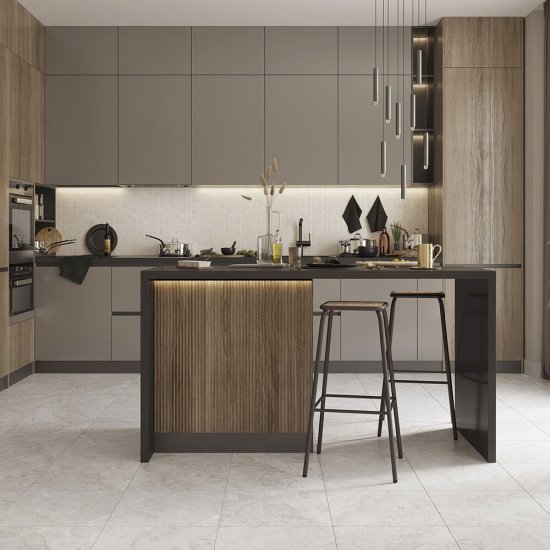 Керамогранит Cersanit Queen белый 420х420х8 мм (9 шт.=1,587 кв.м)