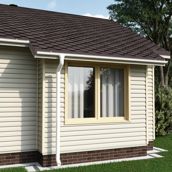 Гибкая черепица Dacha Americana коричневый 3 м²