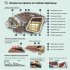 Гибкая черепица Dacha Americana коричневый 3 м²