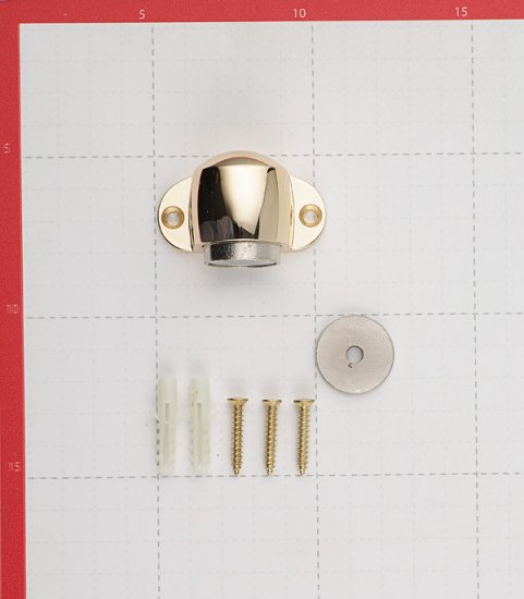 Упор дверной магнитный Palladium Стопор 02 - М PB латунь