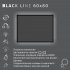 Зеркало для ванной Omega Glass Black Line SD99 60x80 см с подсветкой