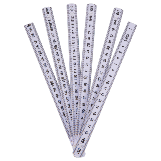 Линейка измерительная пластиковая Кобальт 917-385 2000 мм