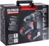 Дрель-шуруповерт аккумуляторная бесщеточная Elitech HD CD20SL2 E2201.041.02, 20 В Li-ion 2x4 Ач