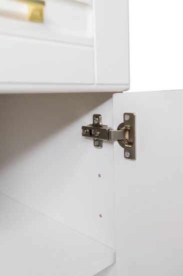 Кухонный шкаф напольный с ящиком Лача 40x85x60 см МДФ цвет ванильный