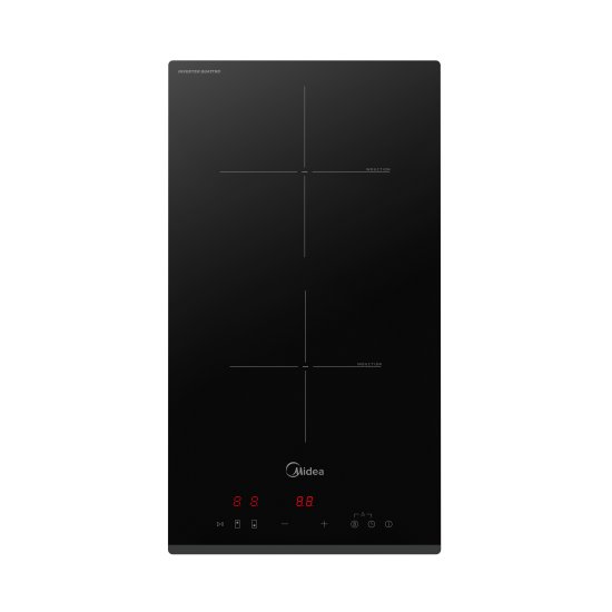 Индукционная варочная панель Midea MIH32202 28.8 см 2 конфорки цвет черный