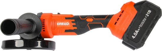 УШМ аккумуляторная бесщеточная Спец БШУ-21Б, 21 В Li-Ion 2x4 Ач, 125 мм