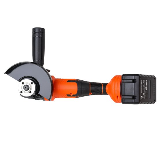 УШМ аккумуляторная бесщеточная Спец БШУ-21Б, 21 В Li-Ion 2x4 Ач, 125 мм