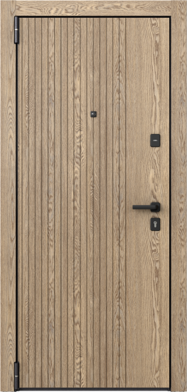 Дверь входная металлическая Клауд Форест 86x205 см левая бьянко