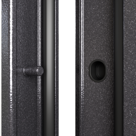 Дверь входная металлическая Клауд Форест 86x205 см левая бьянко