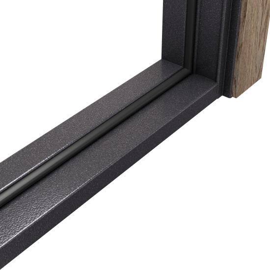 Дверь входная металлическая Клауд Форест 86x205 см левая бьянко