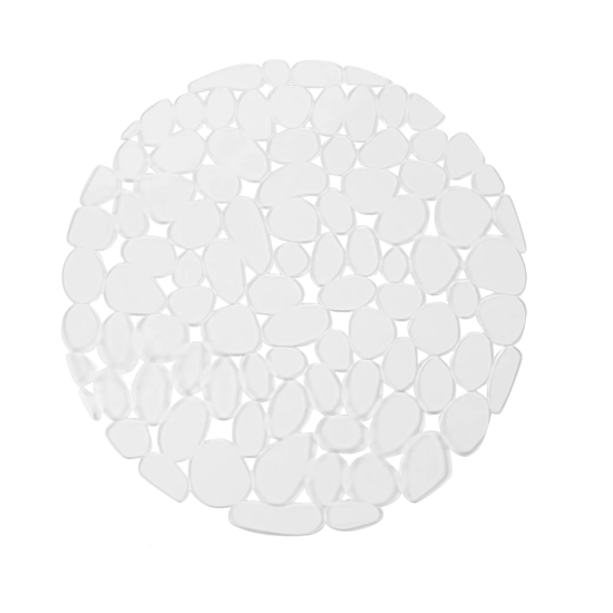 Коврик для мойки 29x29 см ПВХ цвет прозрачный